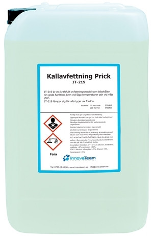 Kallavfettning prick 25l