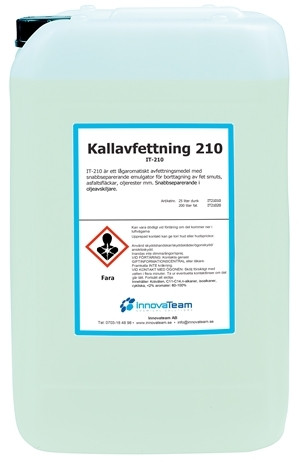 Kallavfettning 210 25l